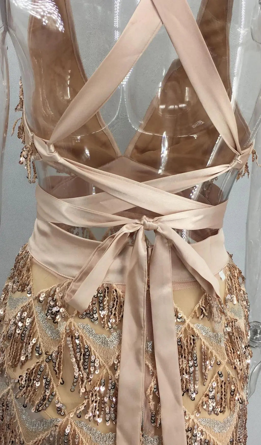 CHAMPION VIRAL SEQUIN BACKLESS MINI DRESS - OWNCI CHAMPION VIRAL SEQUIN BACKLESS MINI DRESS - OWNCI