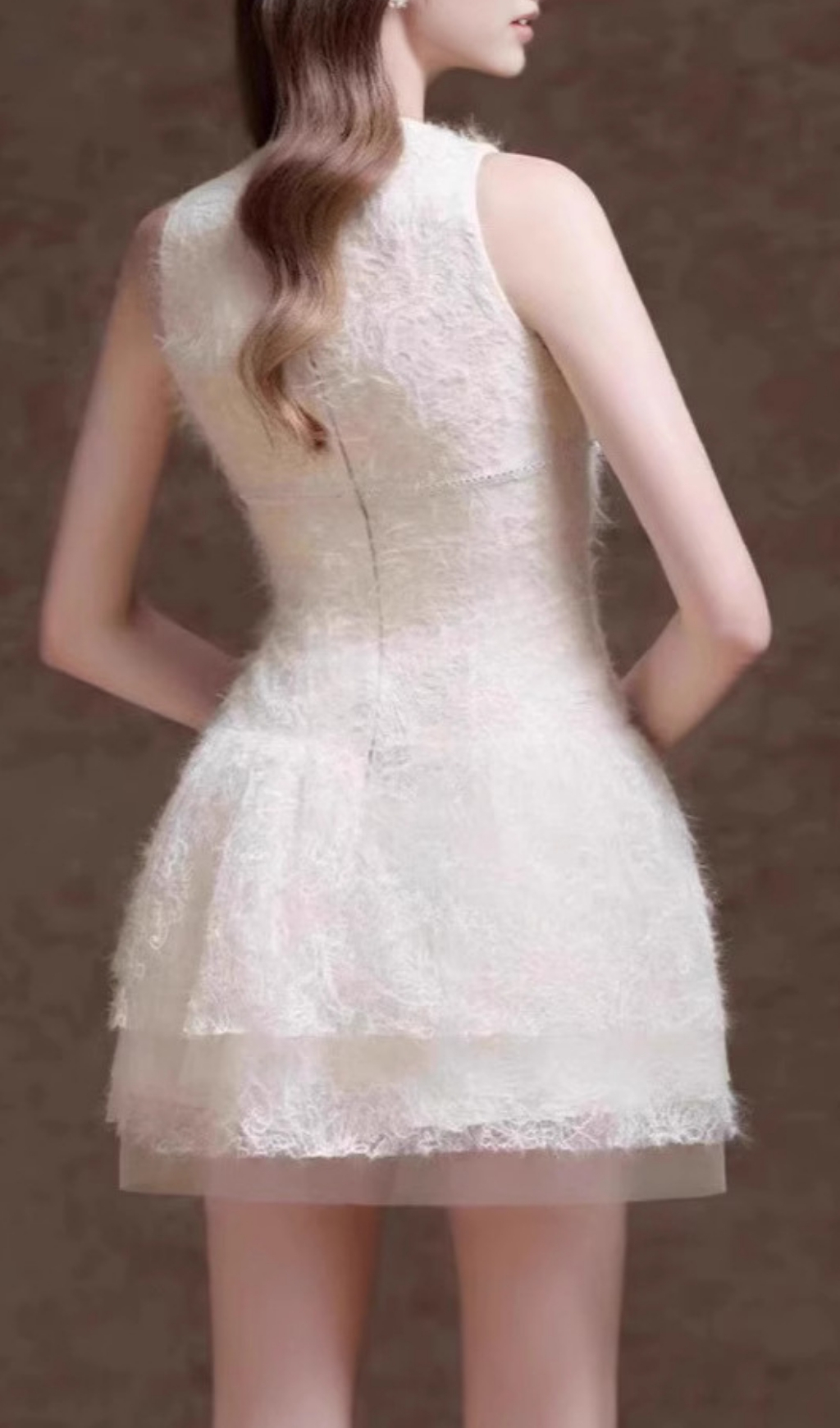 4eb7f87c6f5b9bc58ec83a4746146b73.jpg Fashionslee Women Elfreda White Lace Mini Dress