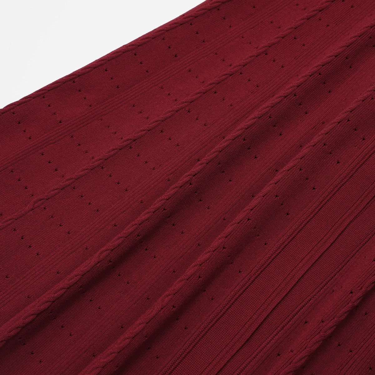 4edea8345b414ef1a17d667d2739ee85-1.webp Fashionslee Women Kilenya Wine Knit Long Sleeve Midi Dress