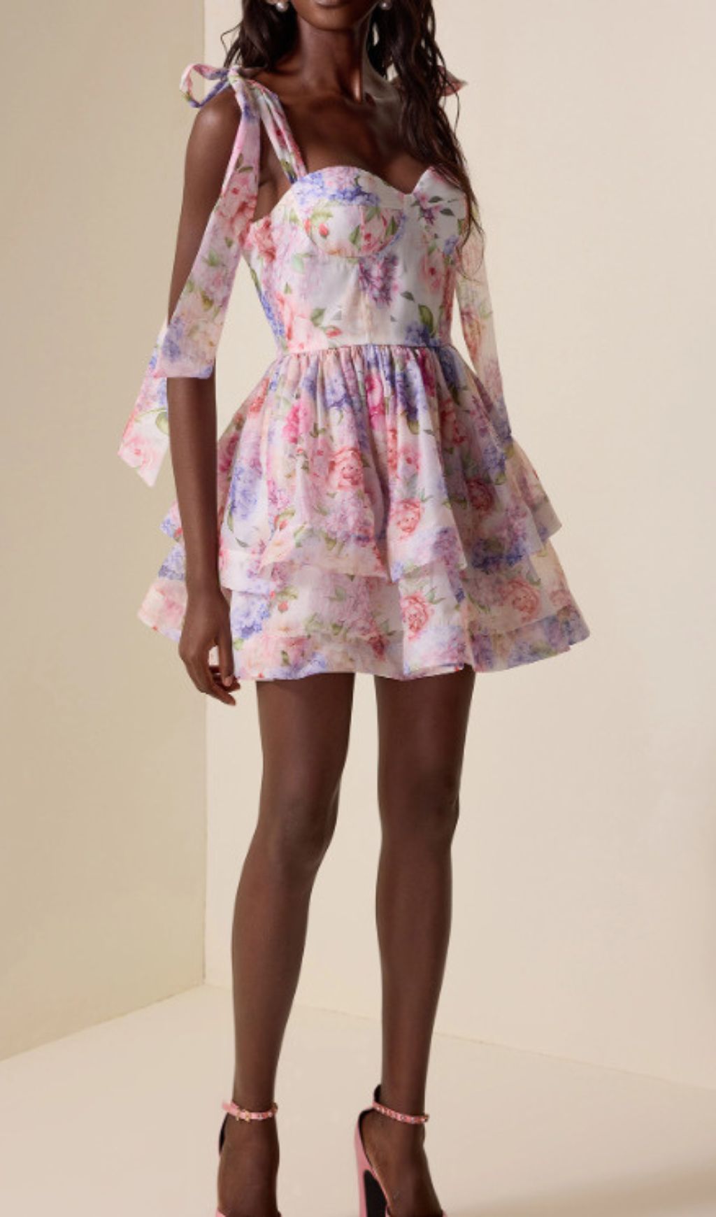 TRENDING FLORAL STRAP MINI DRESS - OWNCI TRENDING FLORAL STRAP MINI DRESS - OWNCI