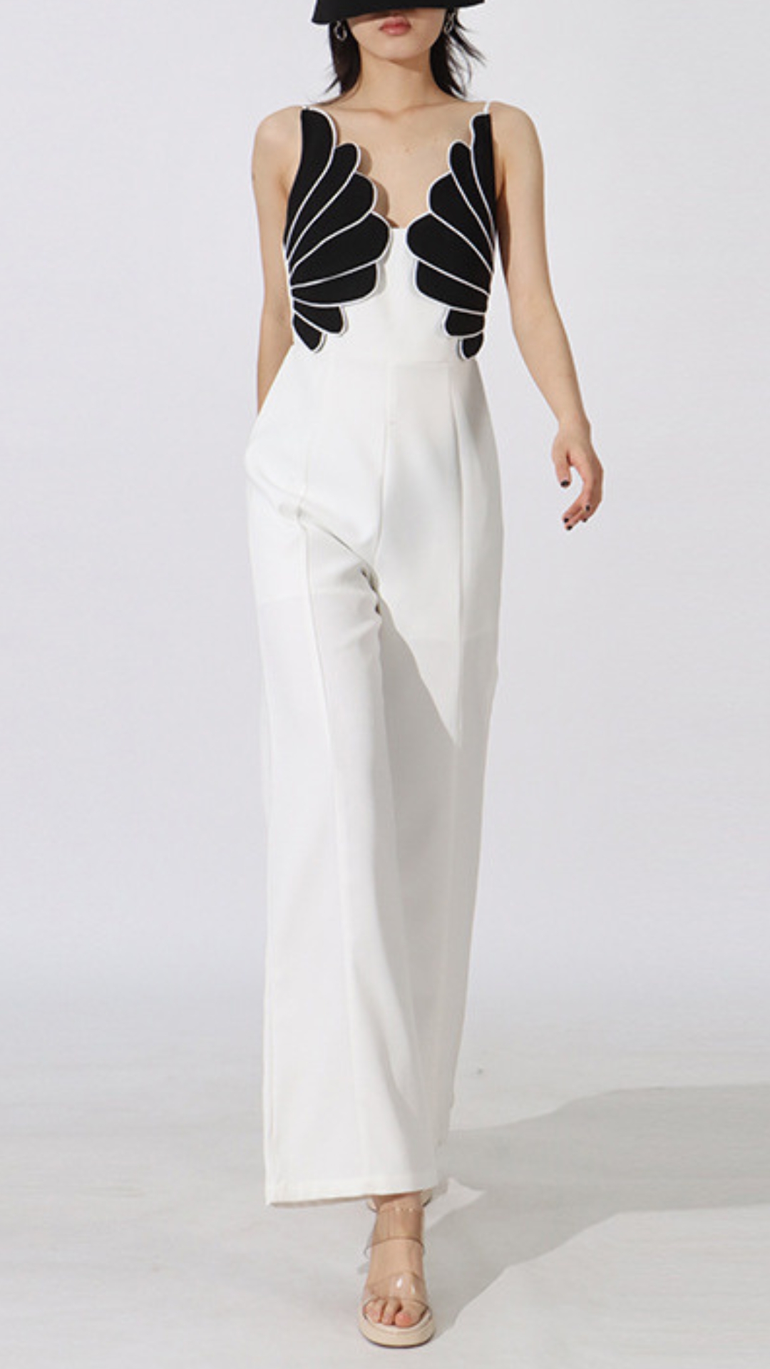 4f4eaf286be1e4ebae63785703a3c033.jpg Fashionslee Women Flavia White Decor Jumpsuit