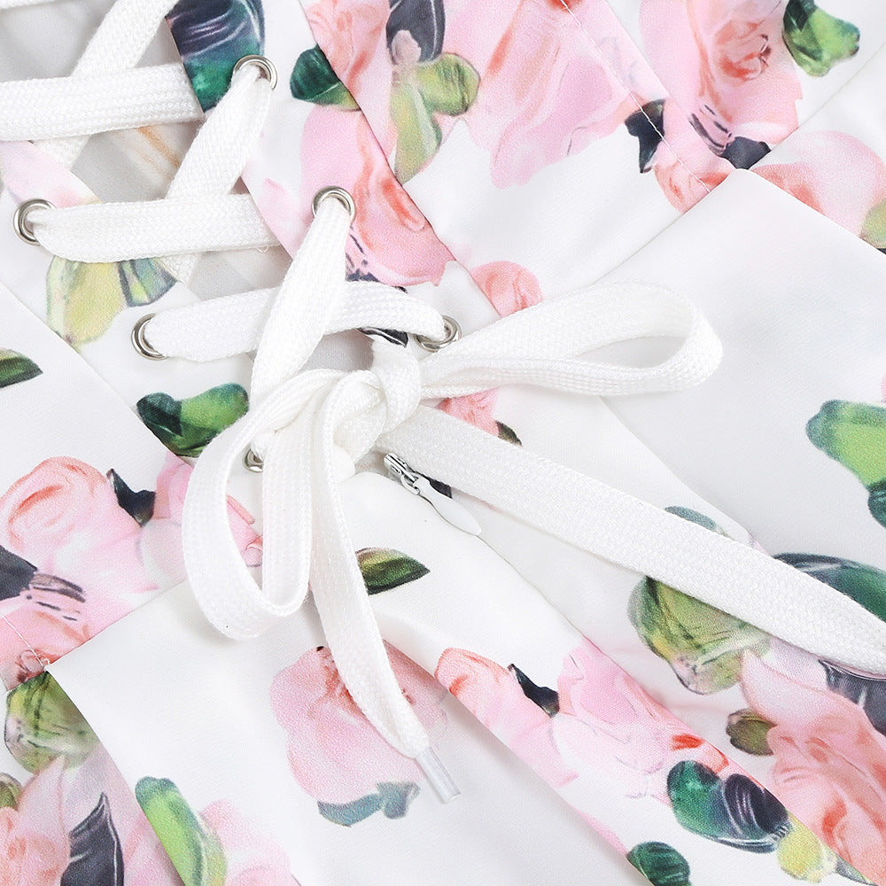 4f9dec9cc3377a24e8e0ea584183a29a.jpeg Fashionslee Women Strapless Floral Split Maxi Dress