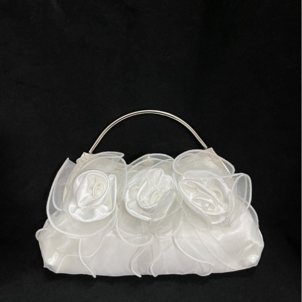 Fashionslee Women Anamika Flower Embellished Clutch
