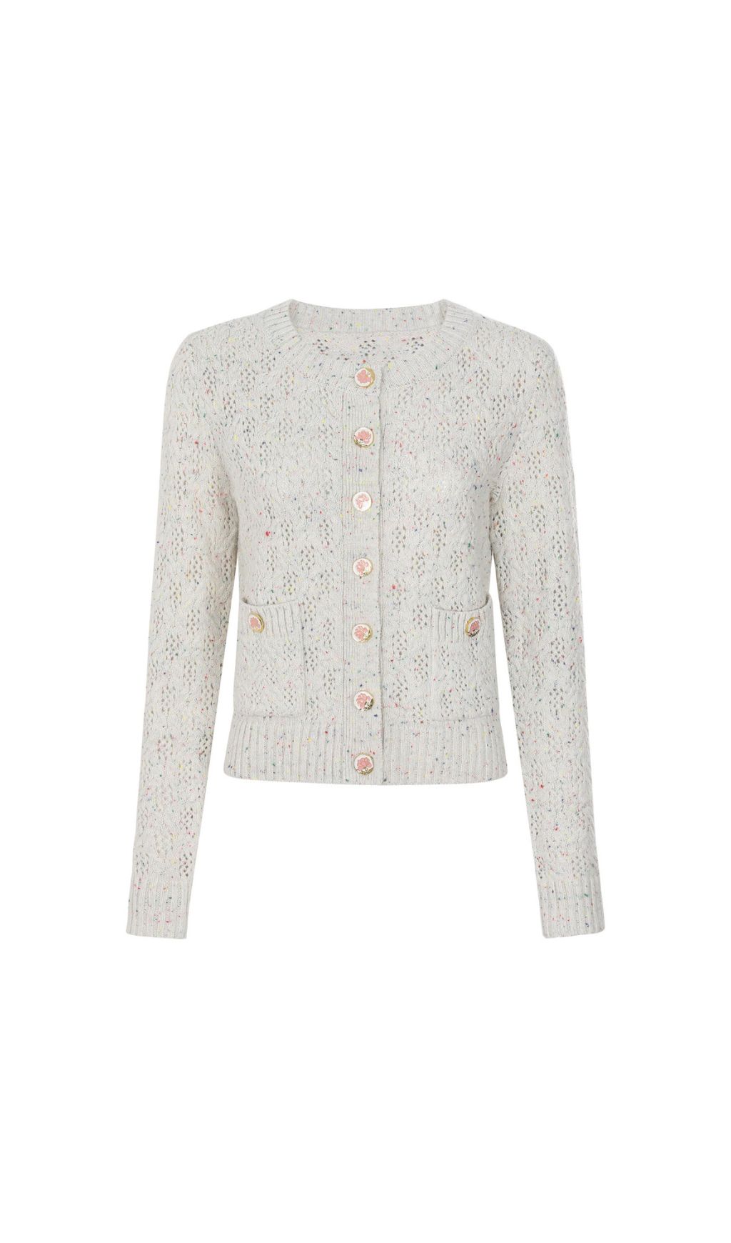 514ad9b650bec2c35a1b9e8c0c1add37.jpg Fashionslee Women Juliet Floral Button Cardigan