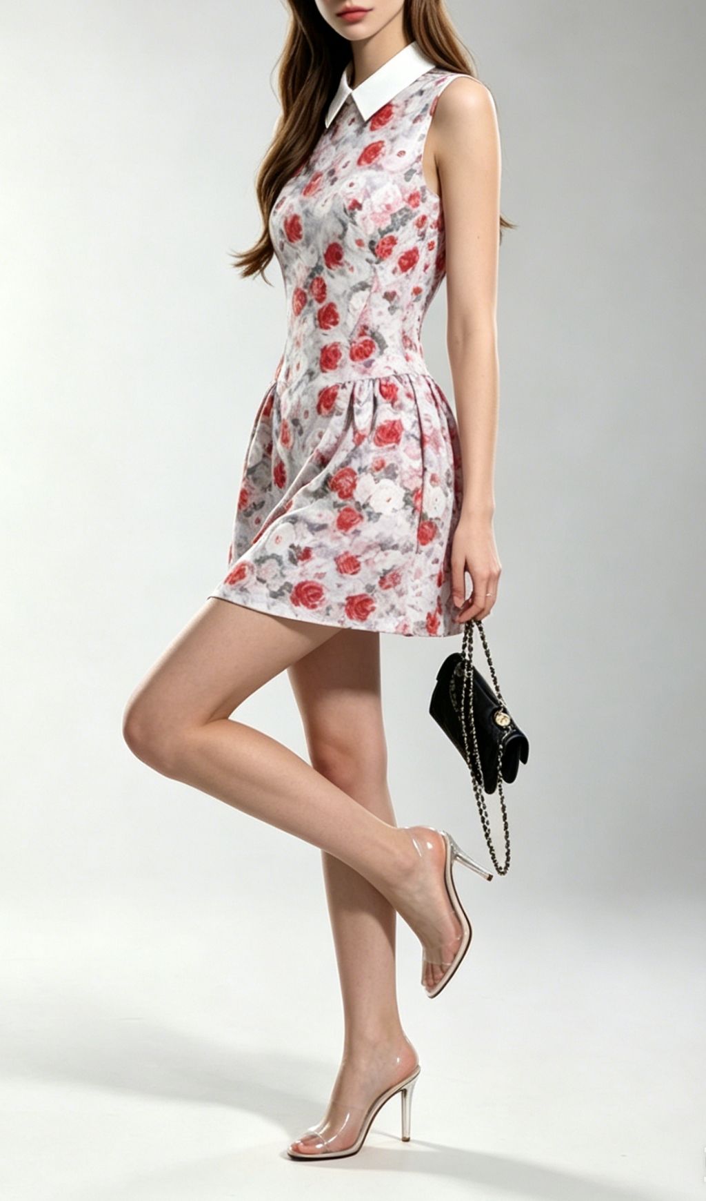 Fashionslee Women Kimora Sleeveless Floral Mini Dress