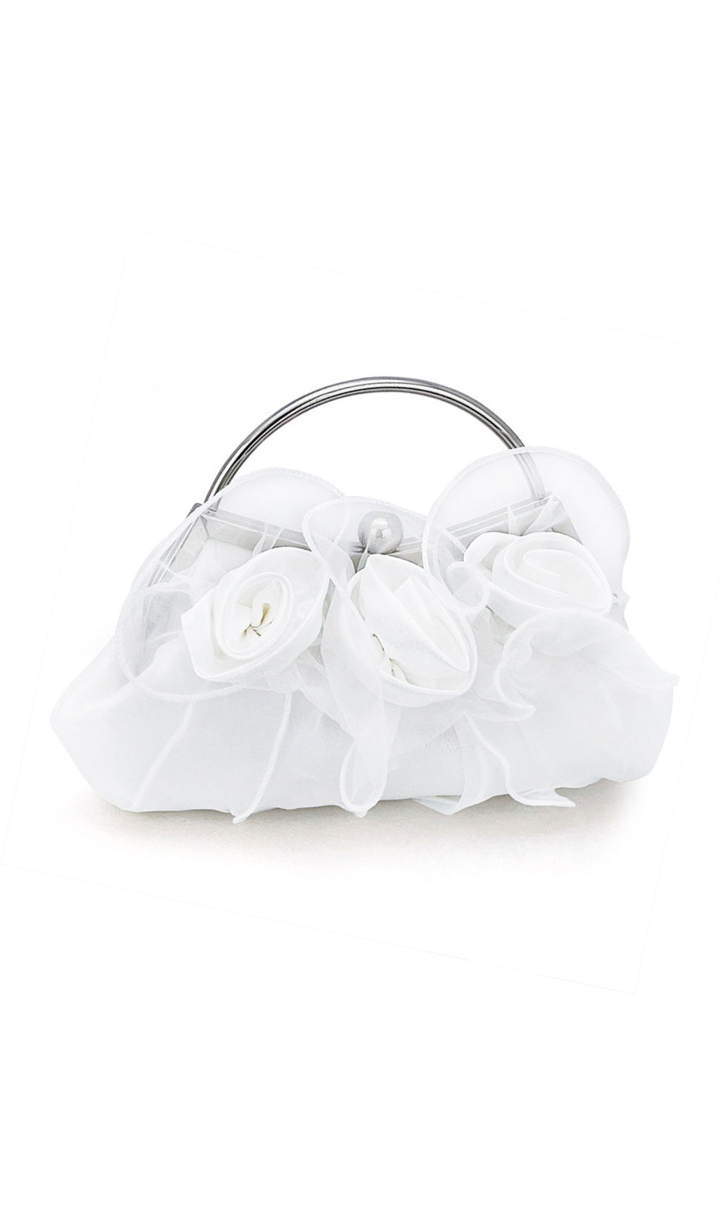 Fashionslee Women Anamika Flower Embellished Clutch