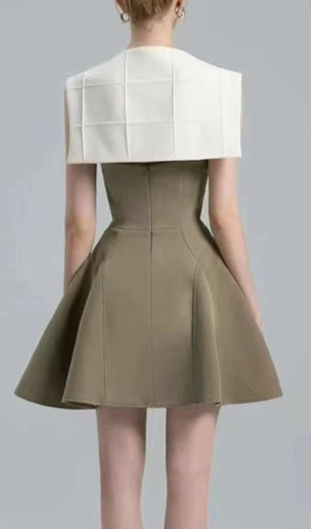 51ec41597cb6cbf220143c90410b37cb.png Fashionslee Women Honora Sleeveless Patchwork Mini Dress