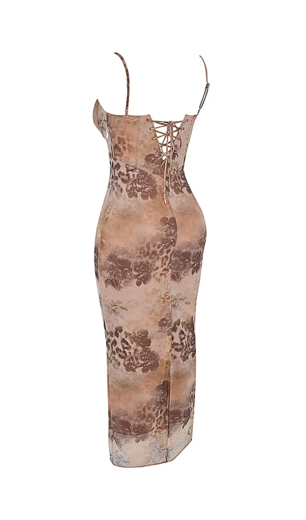 5212ec4eb052e0bb6bf465b3f1bd4dee.jpeg Fashionslee Women Cream Floral Print Maxi Dress