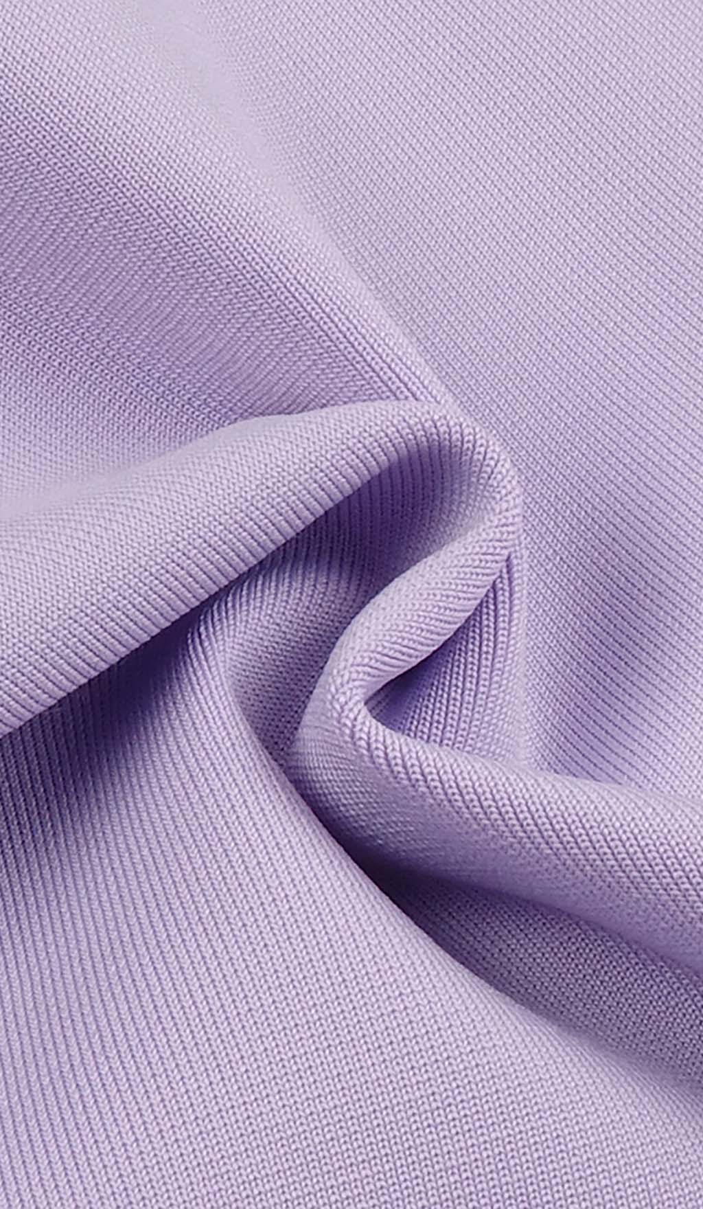 5328cdf030b3509a24cd62a6fb862116.jpeg Fashionslee Women Bandeau Bandage Mini Dress In Lilac