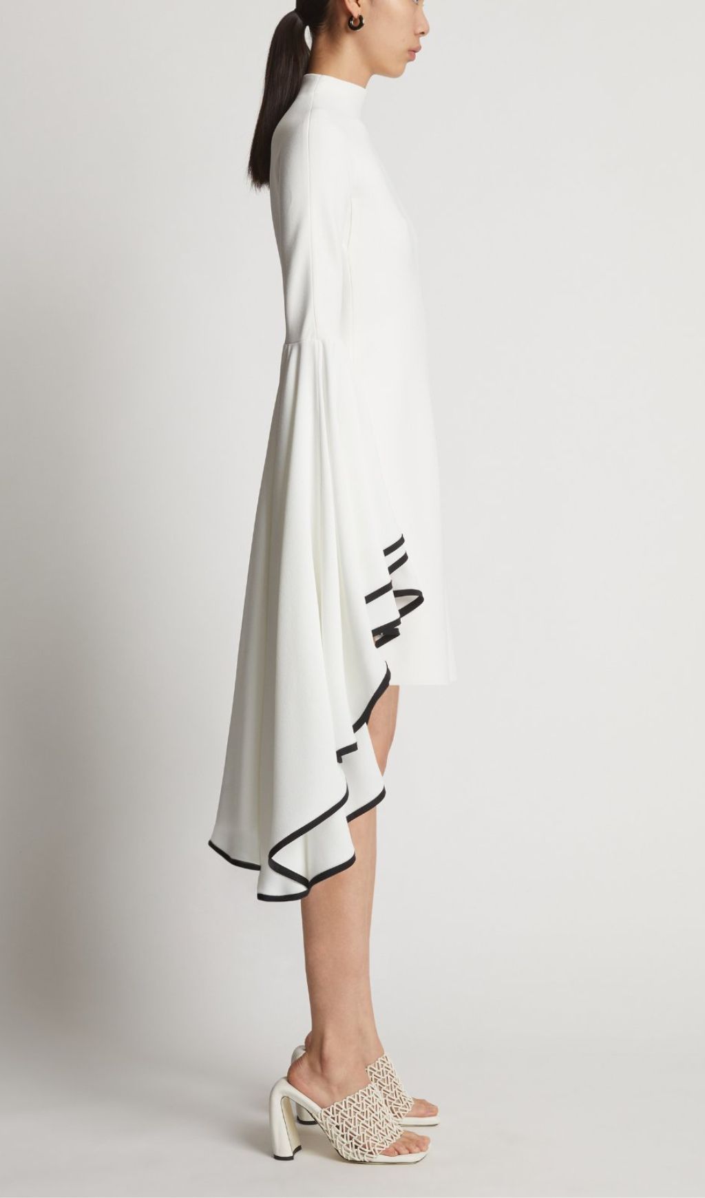 TRENDING RUFFLE MINI DRESS IN WHITE - OWNCI TRENDING RUFFLE MINI DRESS IN WHITE - OWNCI