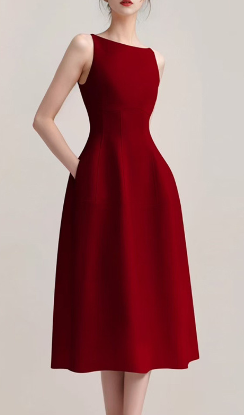 544cb44dd44c1e2e59e7b60c0d2ba723.png Fashionslee Women Gavyn Sleeveless Midi Dress
