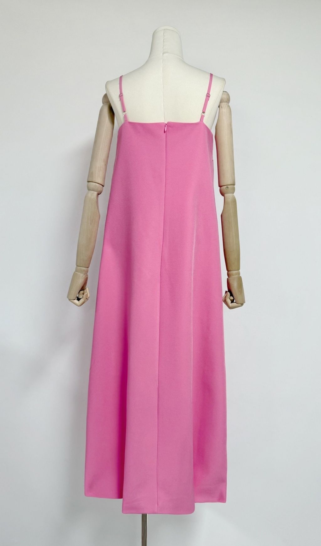 Fashionslee Women Erica Pink Strappy Flower Maxi Dress