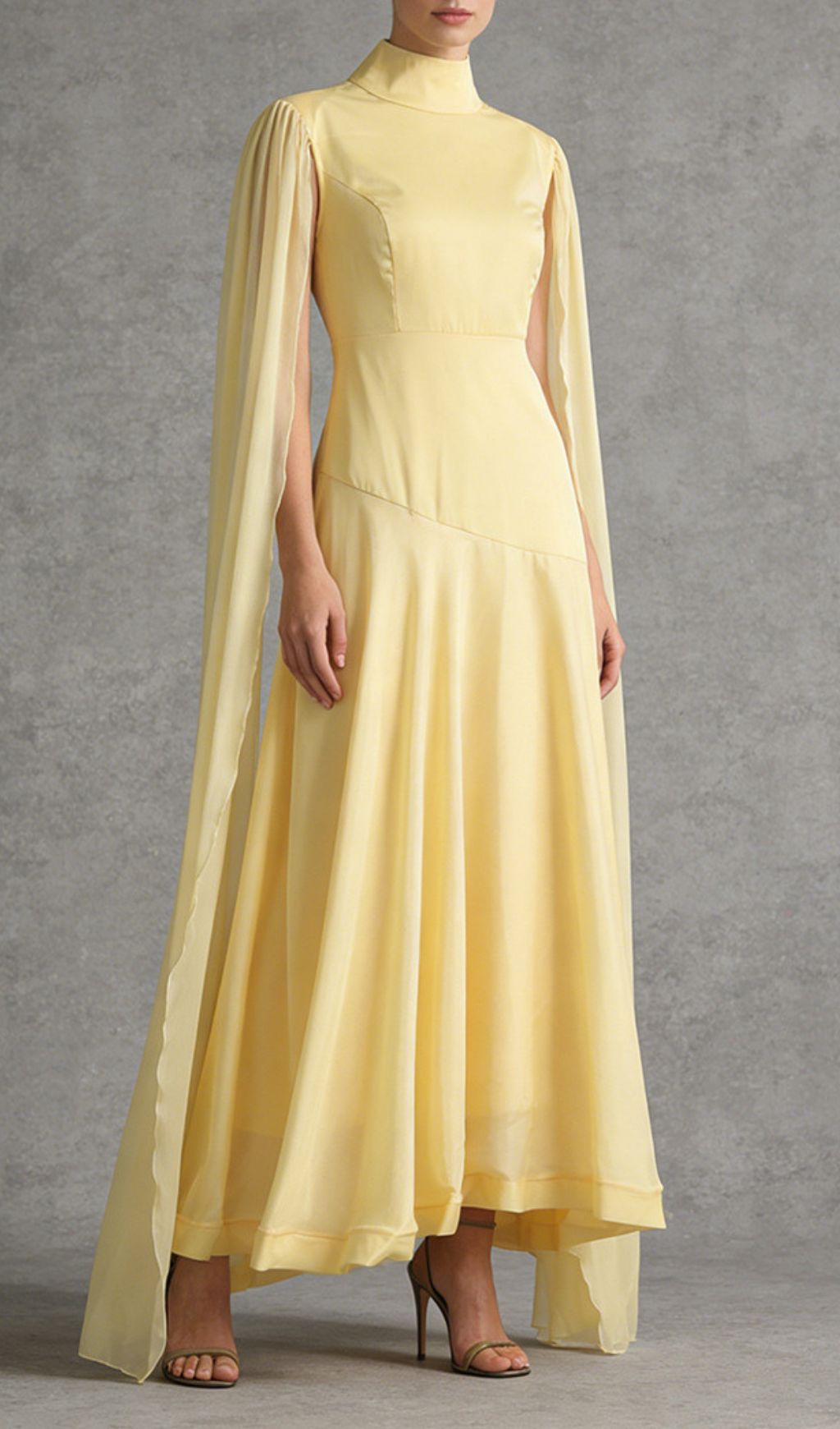 Fashionslee Women Kalonice Yellow Maxi Dress