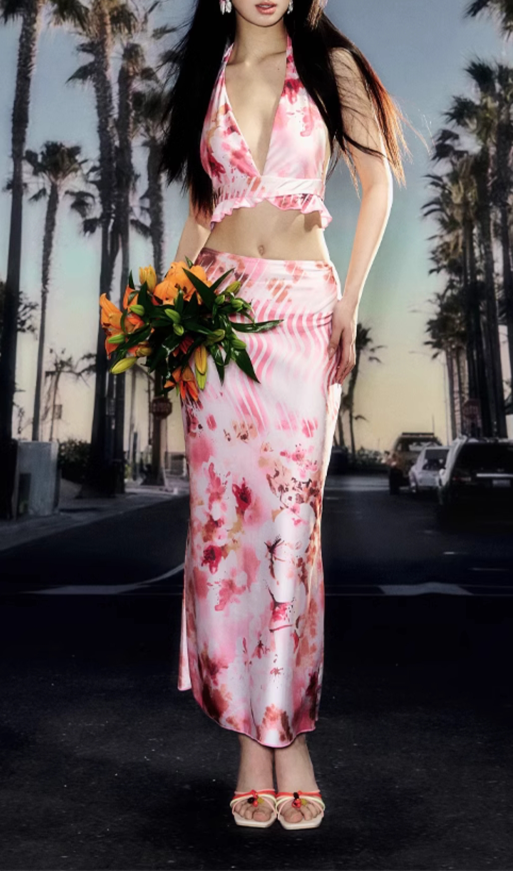 5511ca7bfe8102dce04bd17041165304.jpg Fashionslee Women Decima Printed Three-Piece Swimsuit