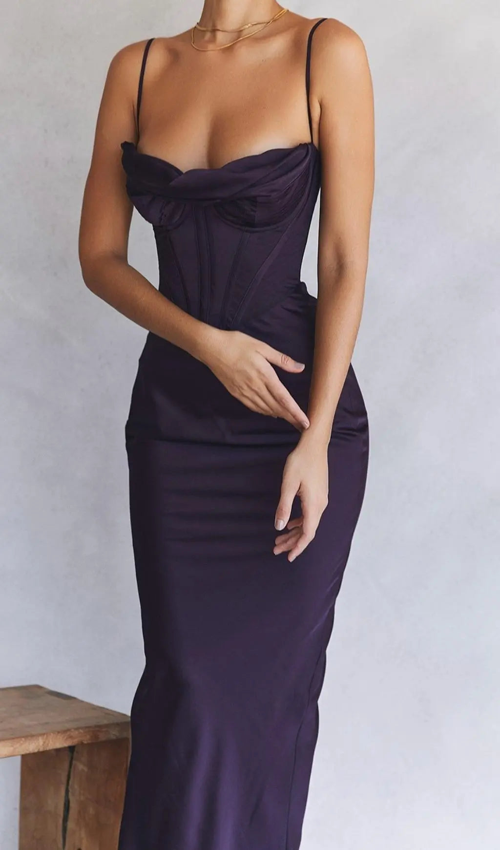 560c8791428ac7f826b9fd0fc7f178f8.jpeg Fashionslee Women Night Shade Corset Maxi Dress