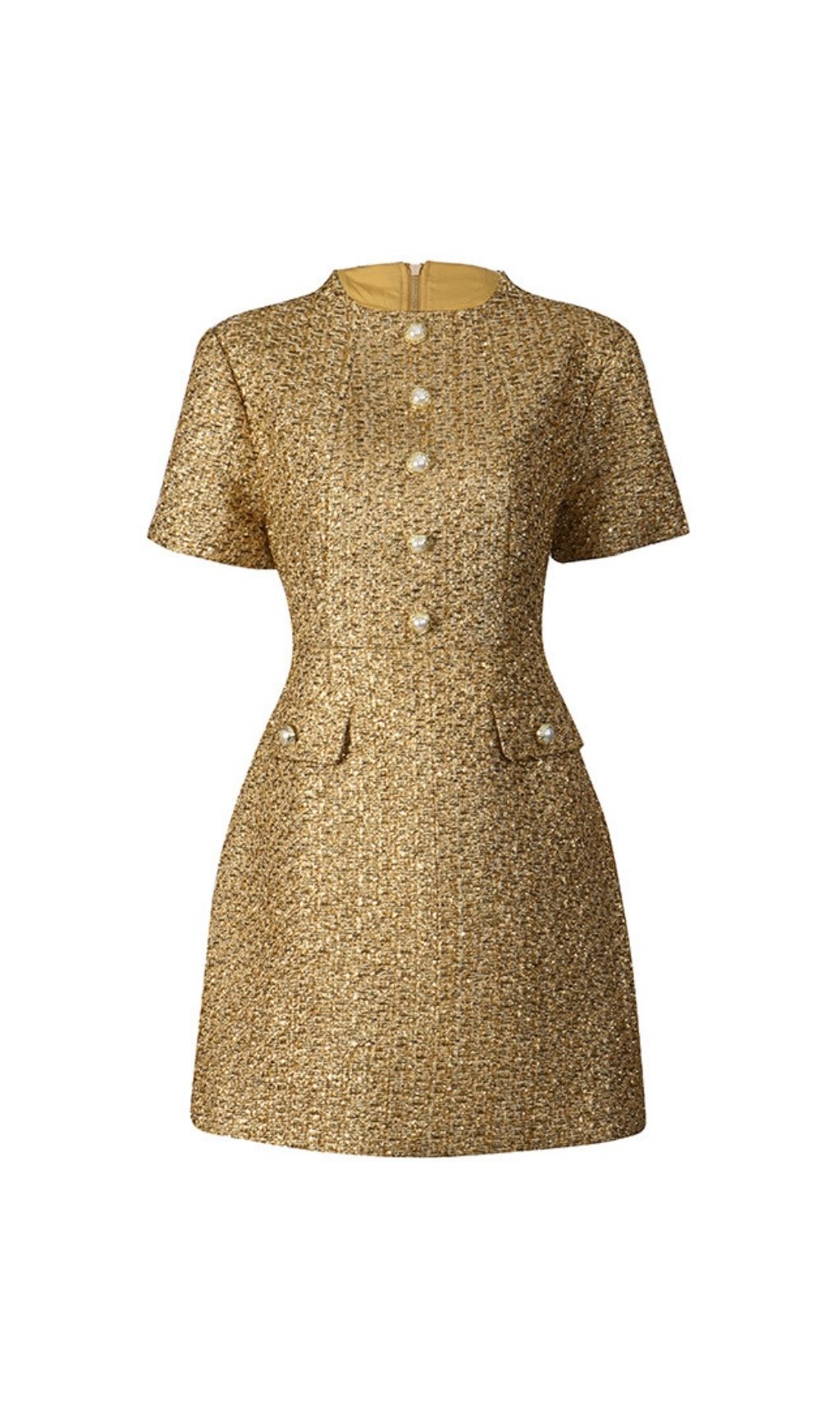 Fashionslee Women Keyla Short Sleeve Mini Dress