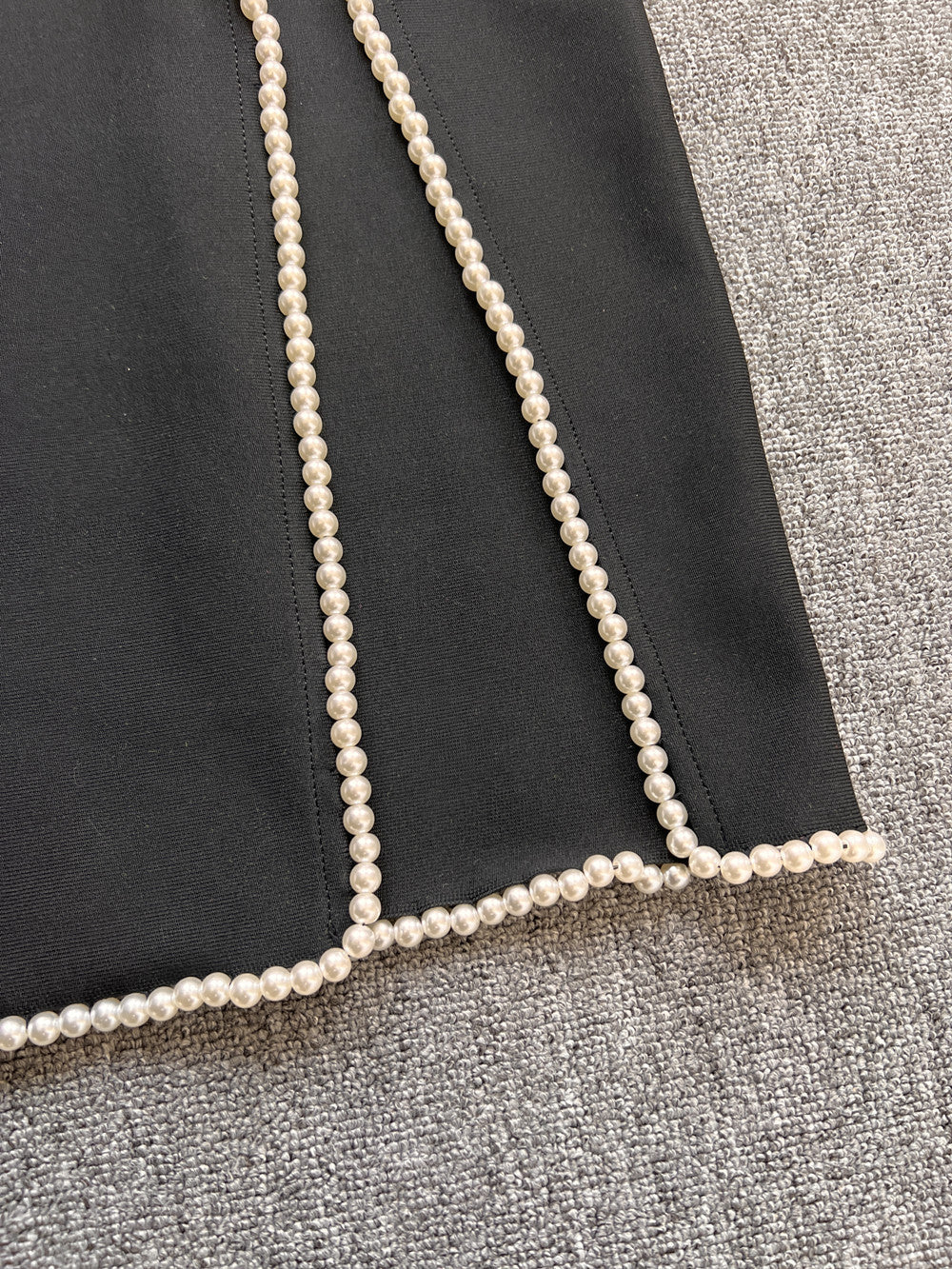 570d8fb140845eb4b0d77cdde06592f9.jpeg Fashionslee Women Aglaia Black Pearl Maxi Dress