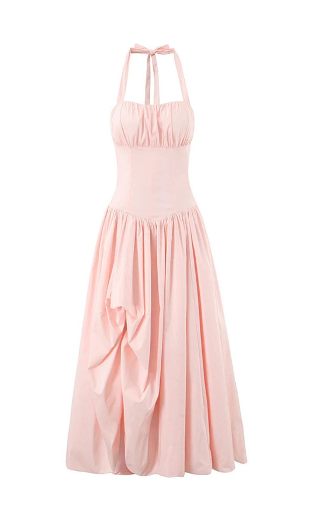 571064e7486f531baf68fb689e7e00d6.jpg Fashionslee Women Judas Halter Maxi Dress