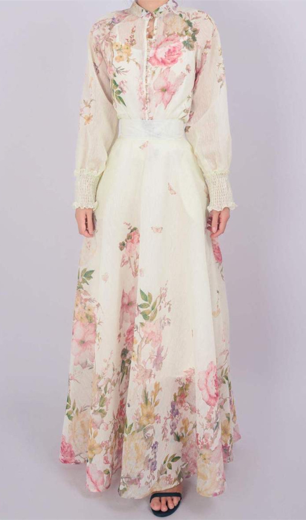 Fashionslee Women Brynja Floral Long Sleeve Two-Piece Set