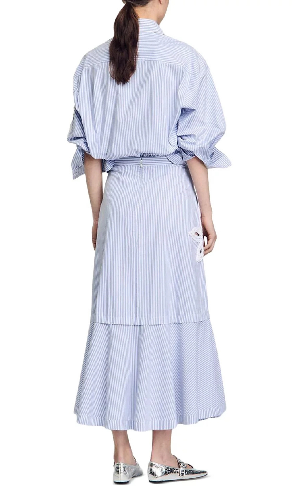 58948ab691cc6c38038a46b53451f8dc.jpg Fashionslee Women Embellished Cutout Maxi Skirt
