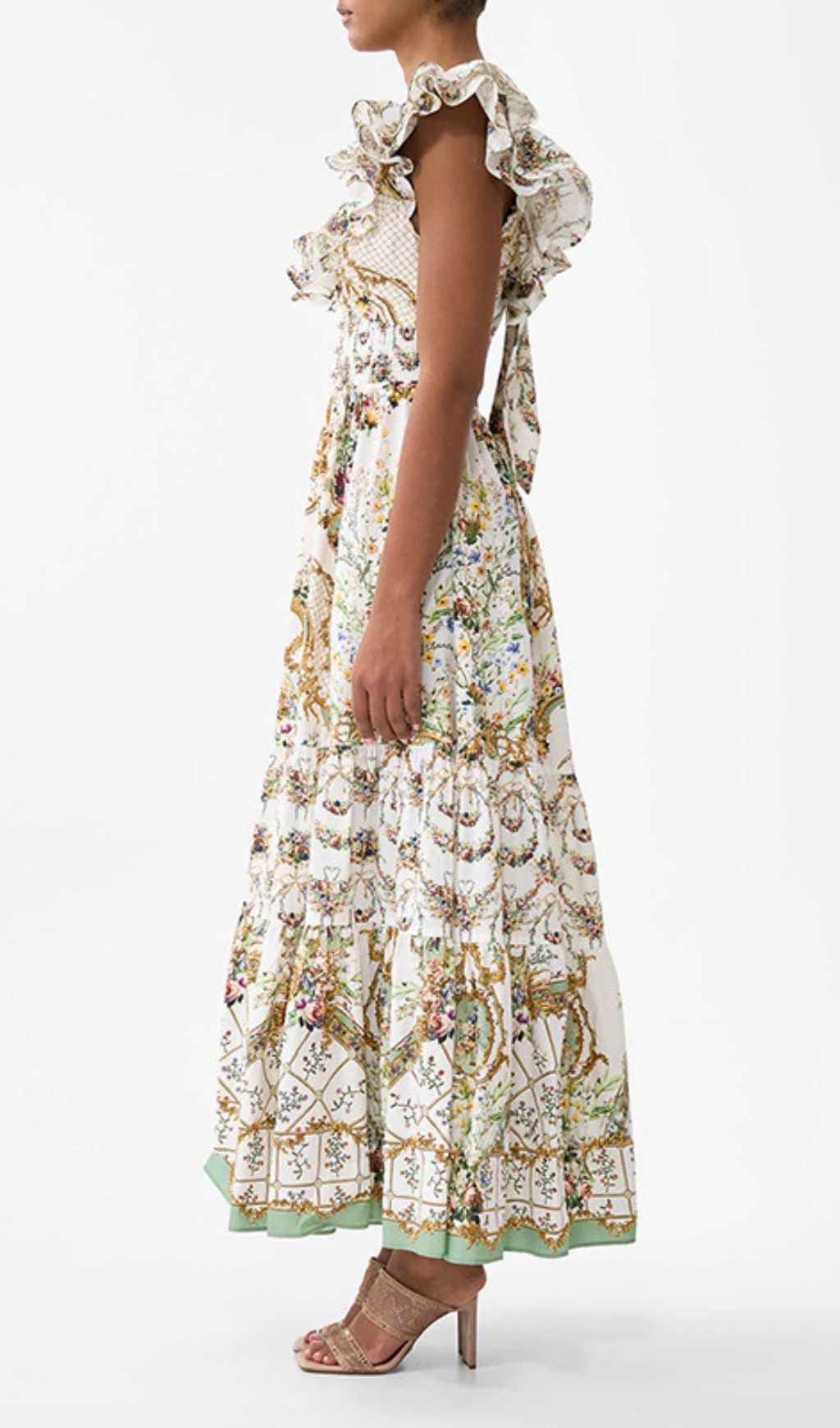 589e3138742f67080d221f2336631009.jpg Fashionslee Women Harding V-Neck Printed Maxi Dress