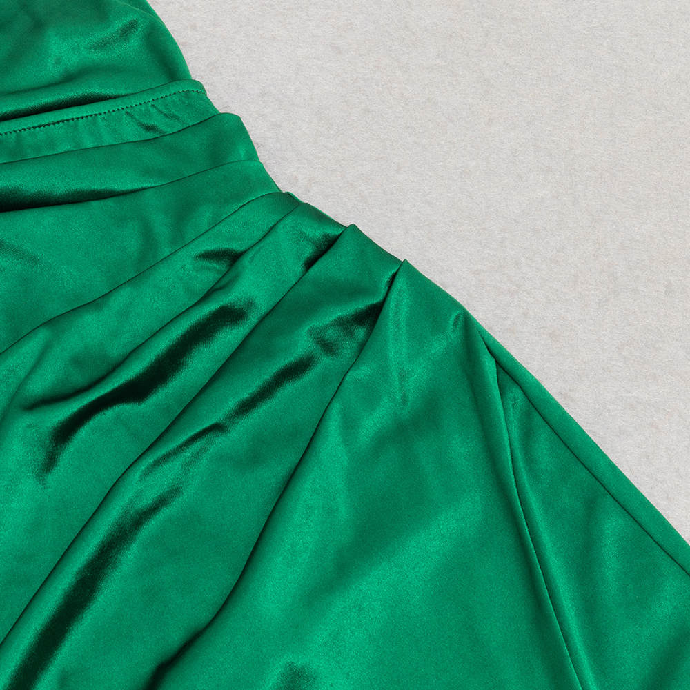 58c4a069eaa4bb4e3a86a5471944b669.jpg Fashionslee Women Brynn Green Ruched Split Maxi Dress