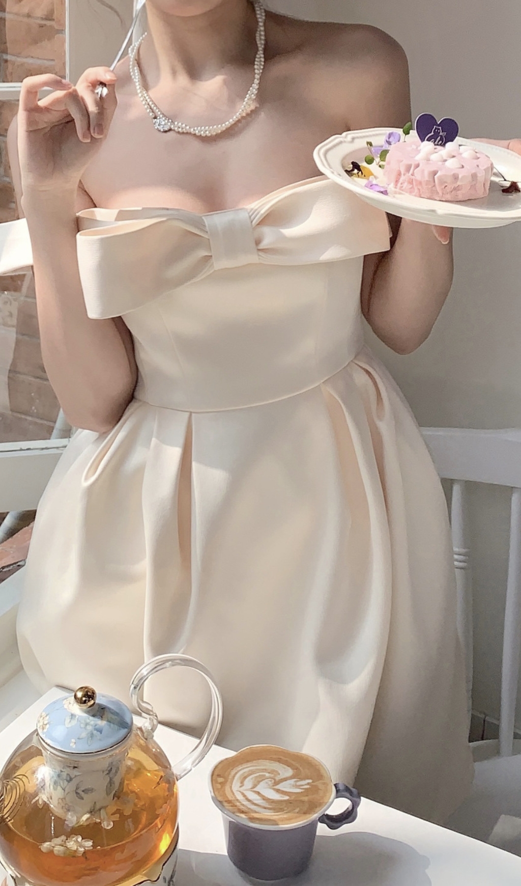 592b7b6d5a8a97deaa4f3eb4fe5b0702.jpg Fashionslee Women Celerina Bow Mini Dress
