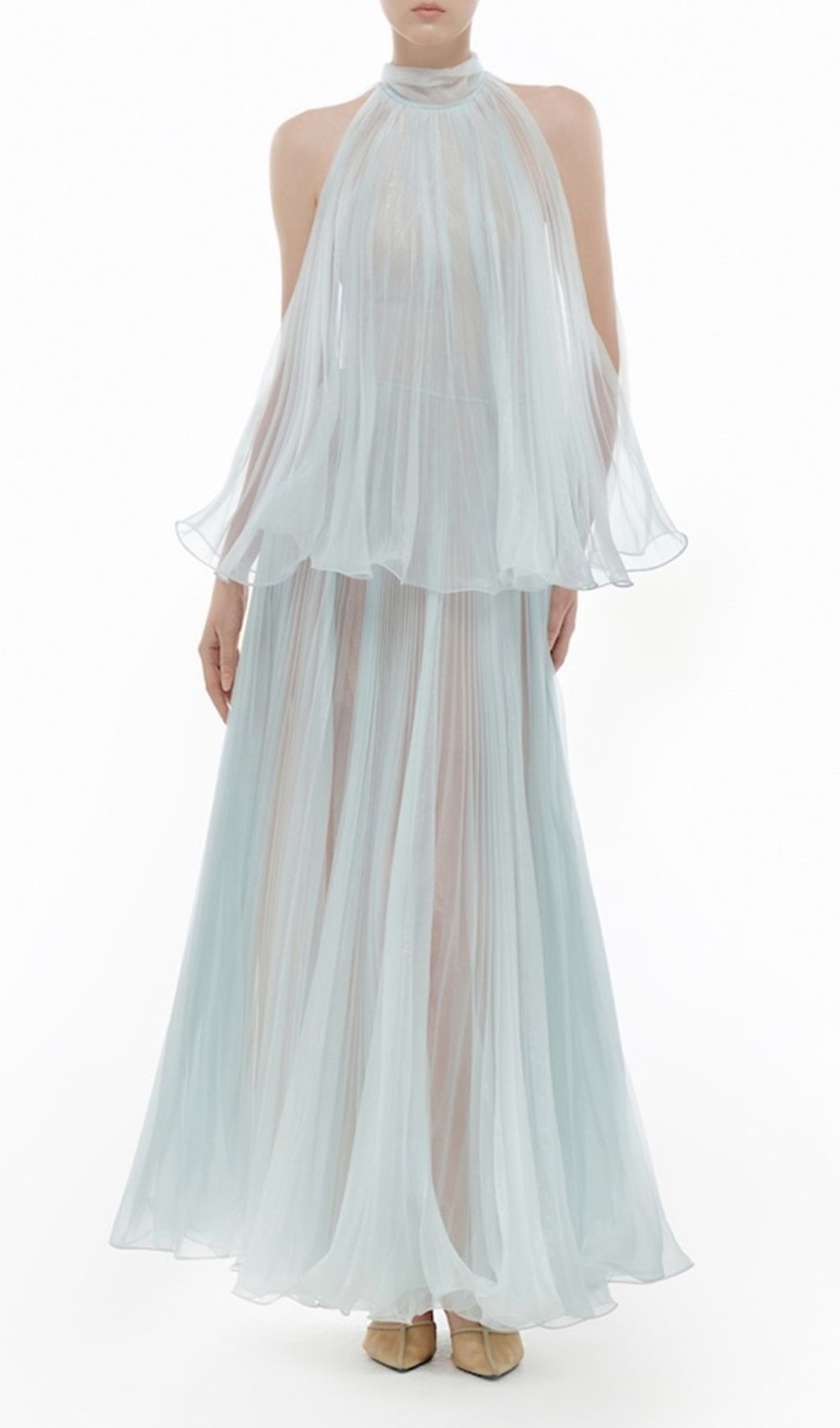 5952c5605d687b6590555d433b1a7e42.jpg Fashionslee Women Halona Halter Mesh Maxi Dress