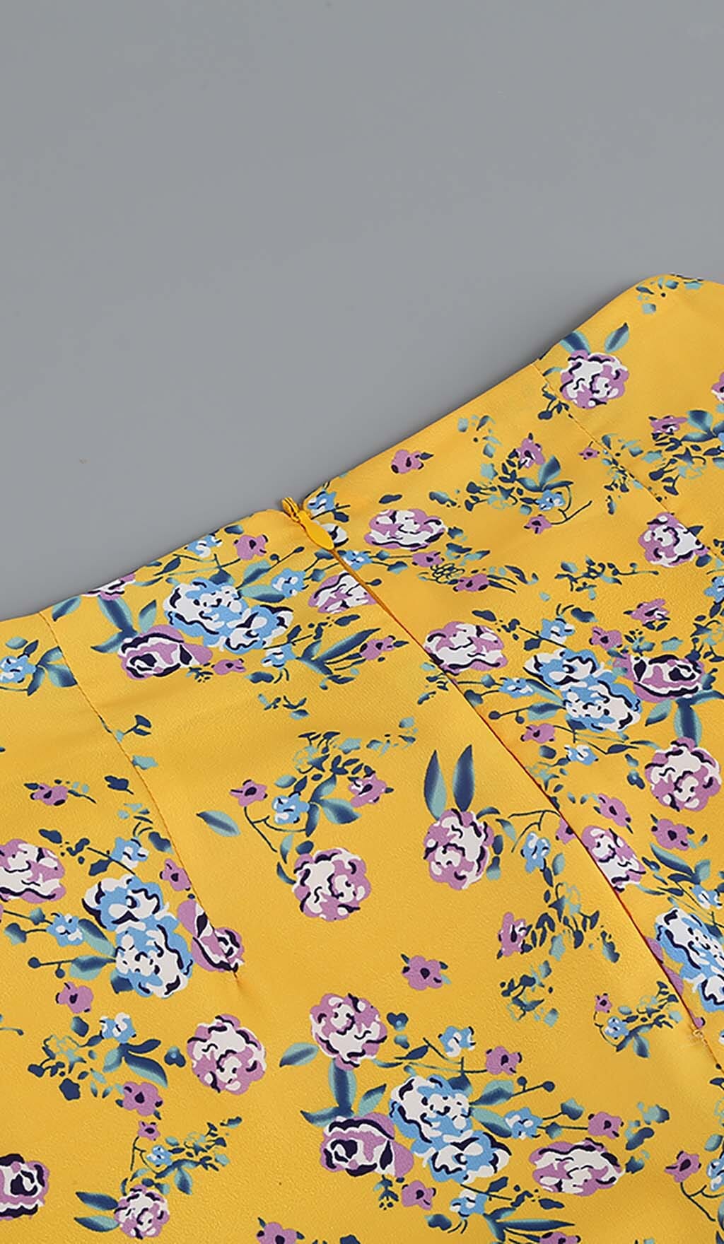 596f186074bbb1bbdee6b2842588c784.jpeg Fashionslee Women Floral Design Two Piece Set In Yellow