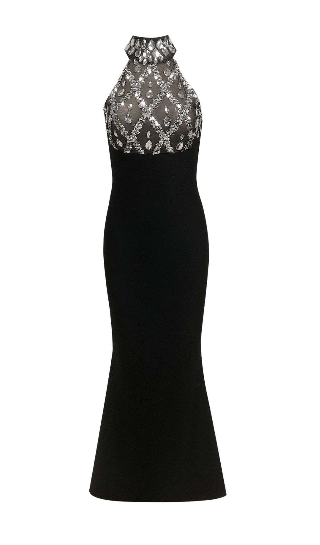 BLACK RHINESTONE HALTER MAXI DRESS – VIRAL AESTHETIC - OWNCI BLACK RHINESTONE HALTER MAXI DRESS – VIRAL AESTHETIC - OWNCI