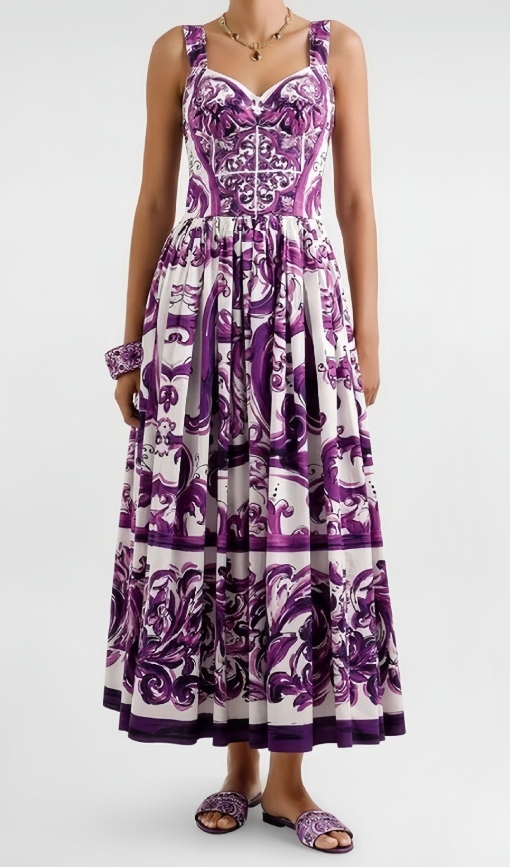 59abc5dfd087f3ce0f015f9c1ccb6685.jpg Fashionslee Women Koko Strappy Printed Maxi Dress