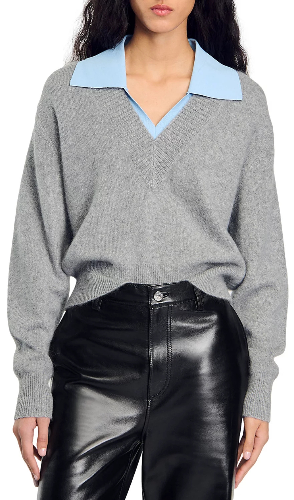 59e318e69a1478c94d8af0fb127ae2bc.jpg Fashionslee Women Layered Knit Sweater
