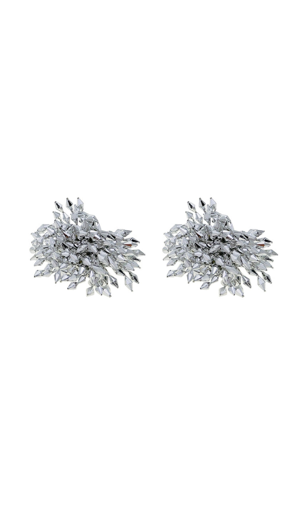 5a545a44d62b0c8cfeeb925f66282638.jpeg Fashionslee Women Arash Silver Flower Alloy Earrings