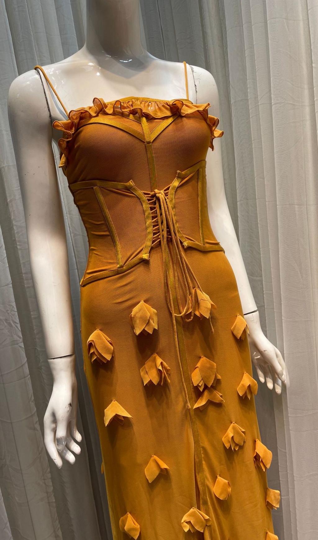 5a7a383e80885d60d9b55480e2b6aaae.jpg Fashionslee Women Carys Strappy Petal Maxi Dress