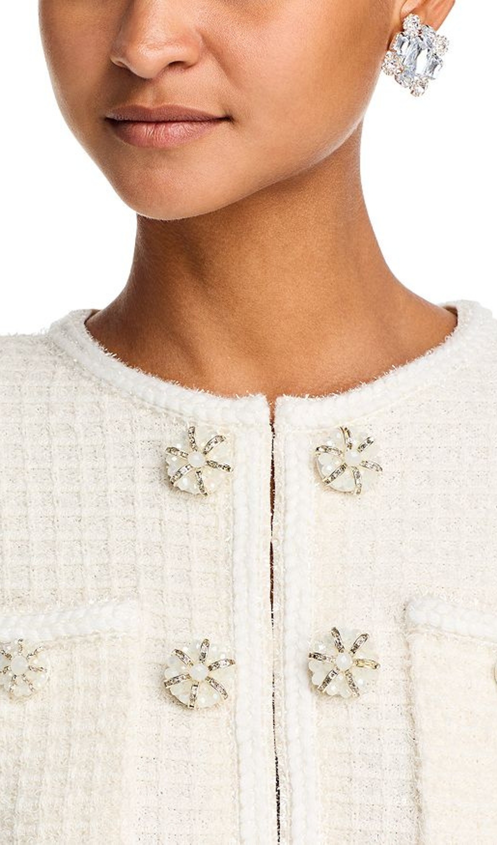 5ab080aded6f5595ed033c8f42d95550.jpg Fashionslee Women Basia Tweed Long Sleeve Mini Dress