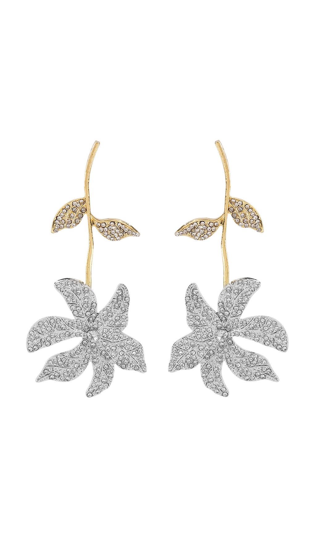 5ac08c7ac52daab0004e4db6687207c9.jpg Fashionslee Women Josephe Flower Earrings