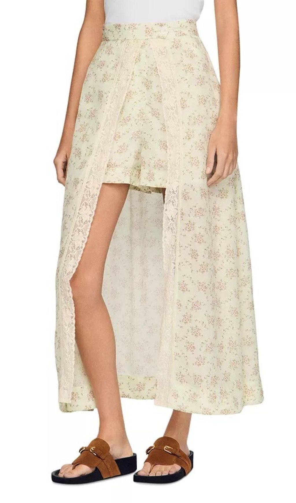 Fashionslee Women Avina Floral Print Maxi Skort