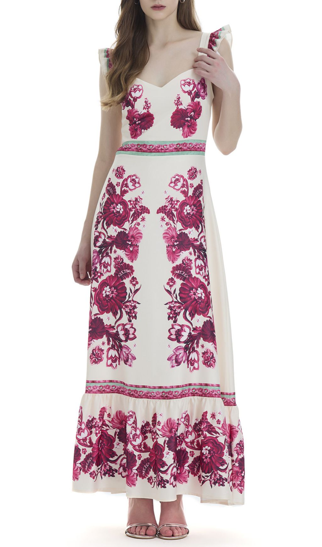 5b119a5671db6bcb3150f2fe9488b13e.jpg Fashionslee Women Freeya Flower Printed Maxi Dress