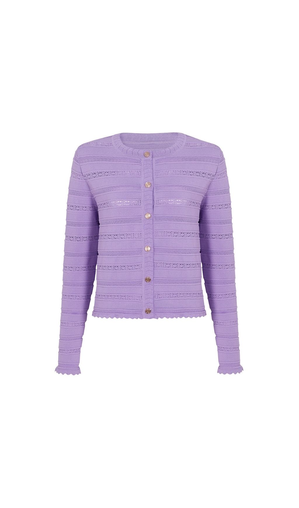 5b1e5666eb5f04bf6b907418e0a49285.jpg Fashionslee Women Kinsey Purple Knit Cardigan & Dress Set