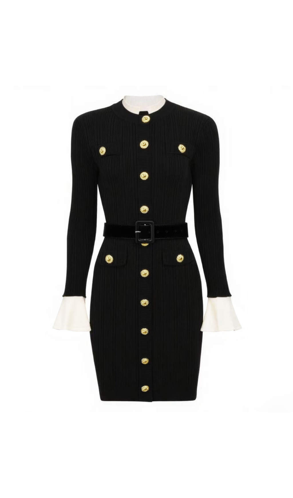 5b7992109314475bf07b56f9f12776ae.png Fashionslee Women Heather Knit Long Sleeve Mini Dress