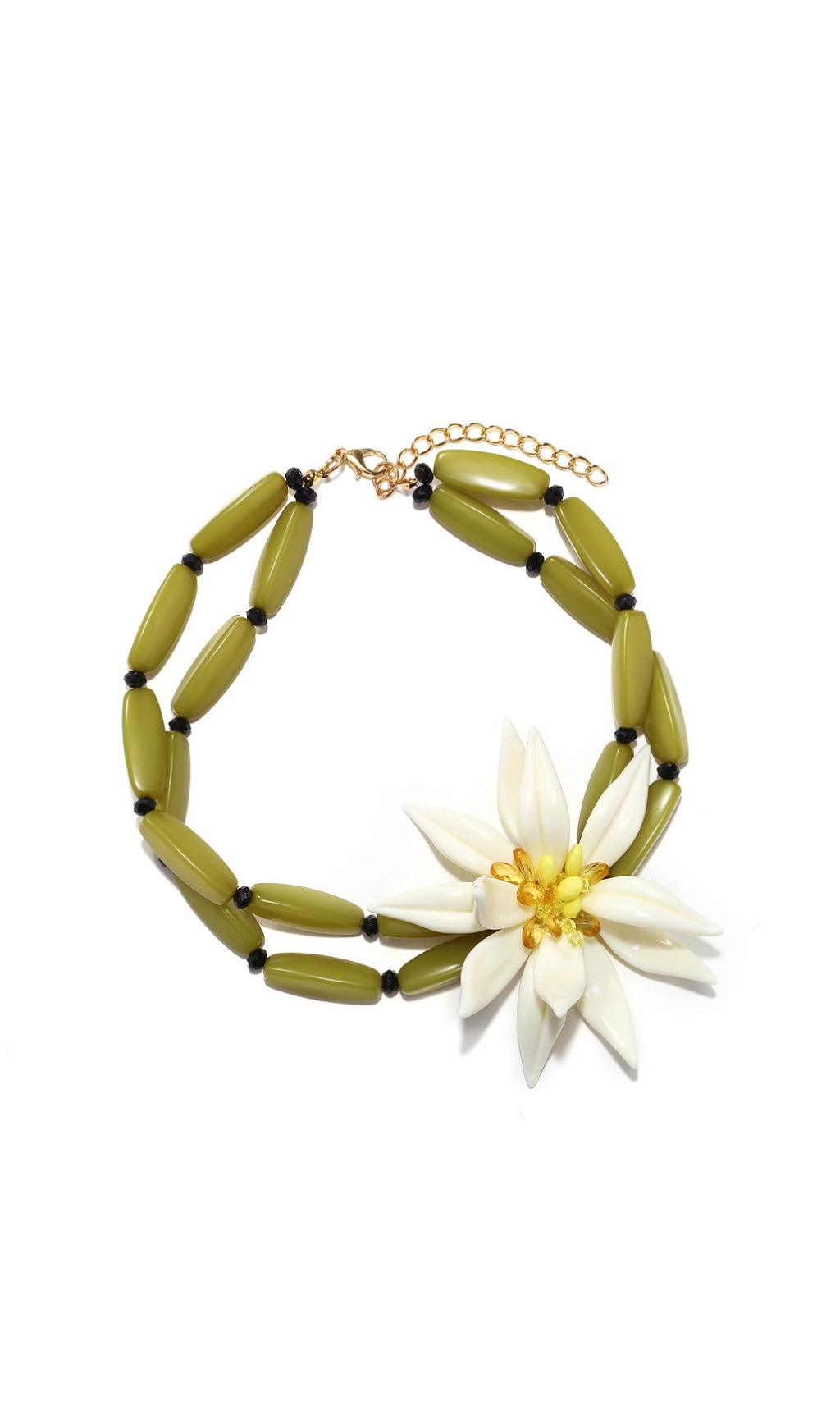 5bfaeecbf11c7826e4d888c9de5751bd.jpg Fashionslee Women Dulce Flower Necklace