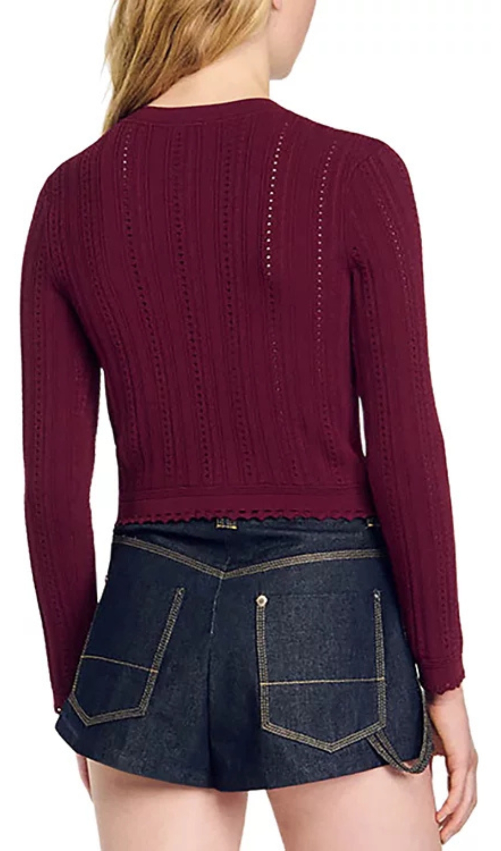 5ca1d4a66e56c87e2686a2c4b36df40b.jpg Fashionslee Women Holiday Cropped Cardigan