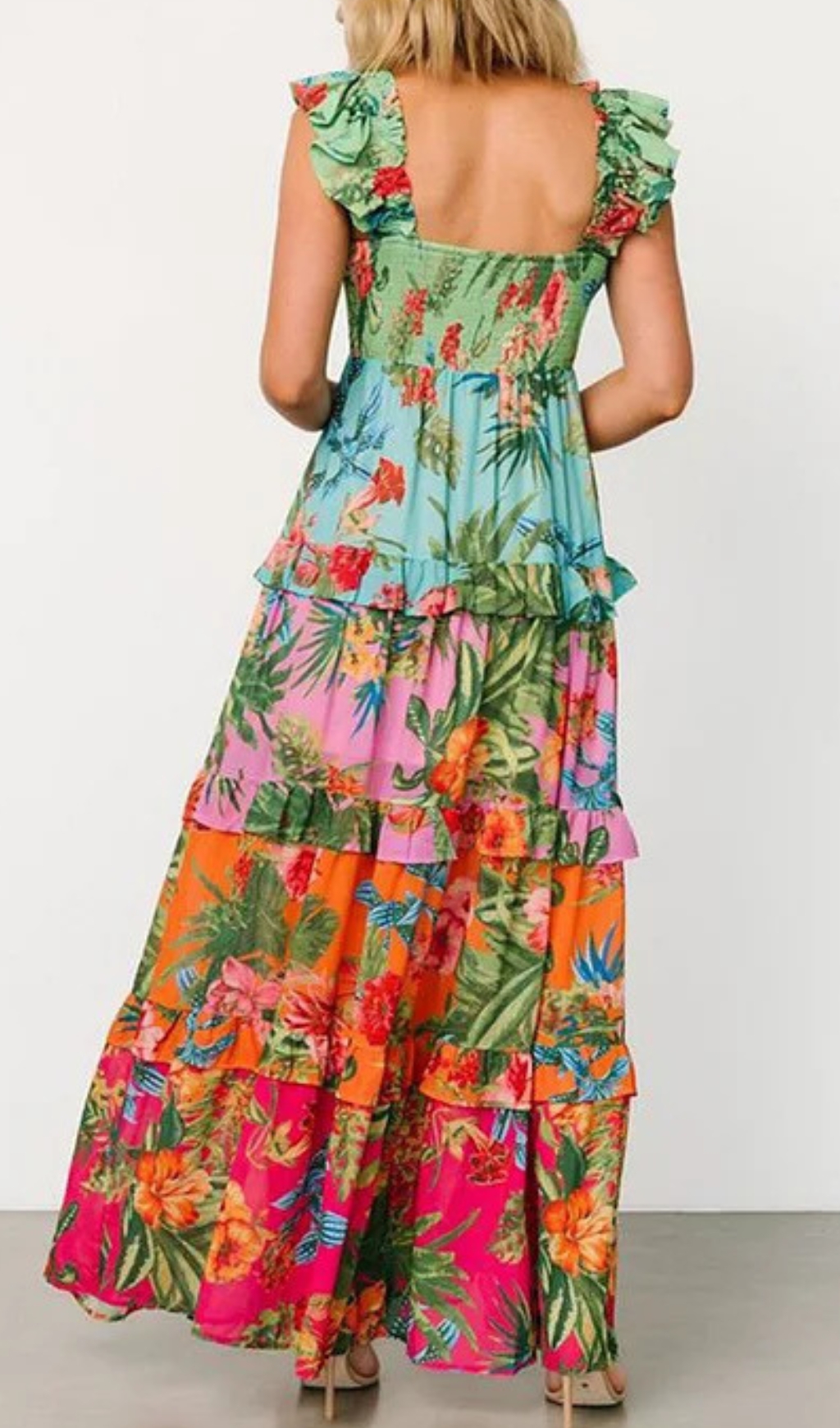 Fashionslee Women Emeline Printed One-Piece Swimsuit & Skirt