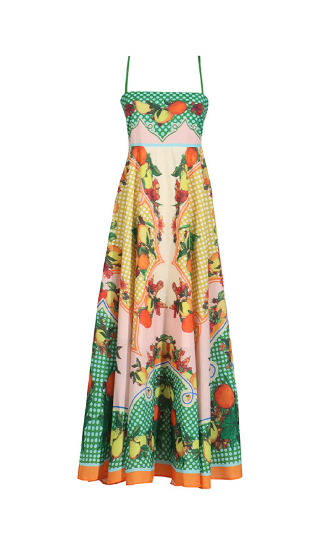 5cebc3028adadc7ea9978af21035f9af.jpg Fashionslee Women Deanna Strappy Printed Maxi Dress