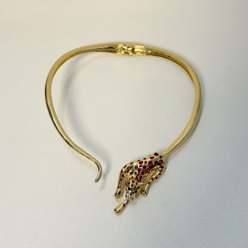 Fashionslee Women Katharina Leopard Necklace