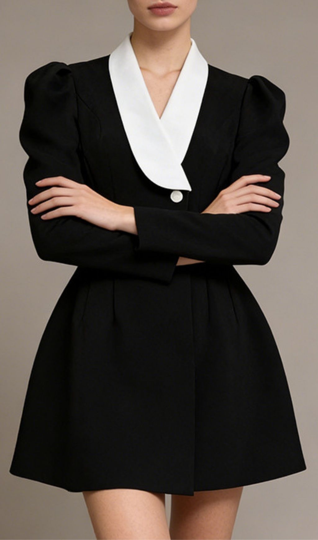 5dade7eb5e73ef8f29381963af00cdde.jpg Fashionslee Women Kamiyah Long Sleeve Mini Blazer Dress