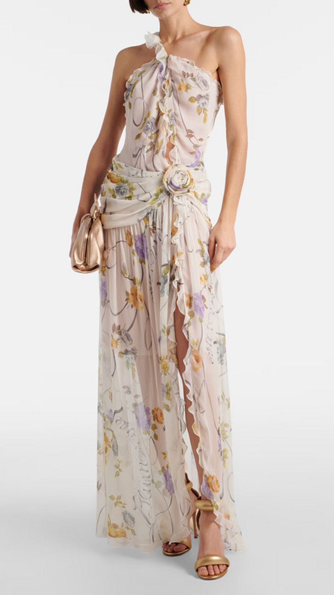 Fashionslee Women Femi Floral Printed Maxi Dress