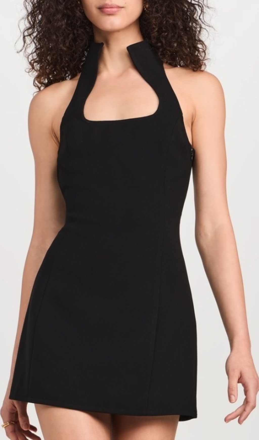 5e24d4e587c6dd49bd582f6c0c0adbdd.jpg Fashionslee Women Ernesto Black Bandage Mini Dress