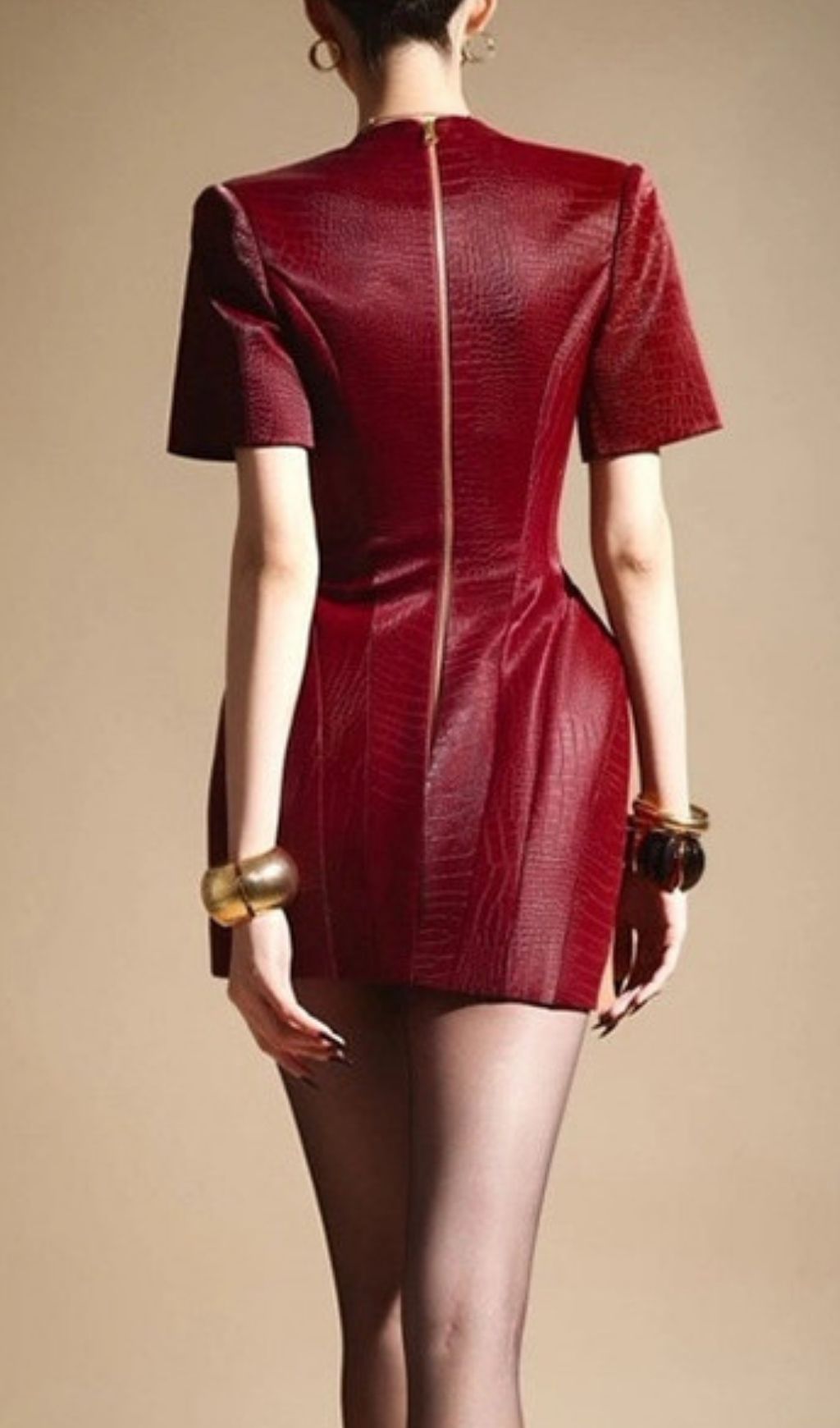 5e7b1d932a674e4c53a462526e6f2d92.jpg Fashionslee Women Kani Red Mini Dress