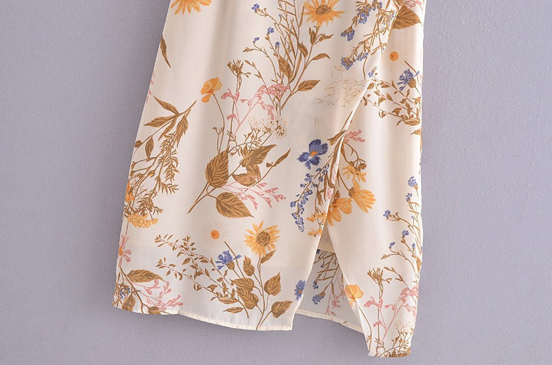 ANALÍA VIRAL FLORAL MIDI DRESS - OWNCI ANALÍA VIRAL FLORAL MIDI DRESS - OWNCI